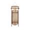 Glitzhome® 34.25" Wooden Christmas Red Sleigh Porch Decor